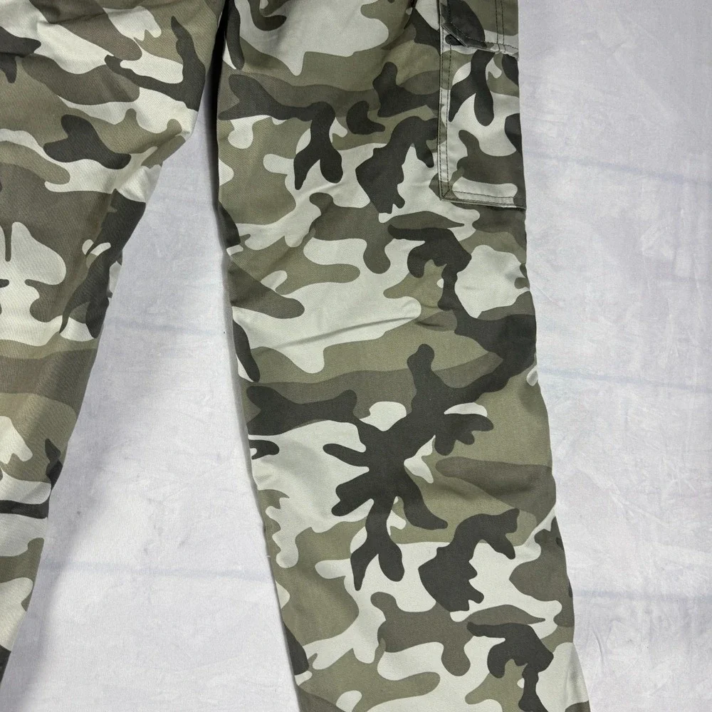 NWT True Religion Mens Cargo Pants SN Dusty Green Camo Military Outdoor‎ 29